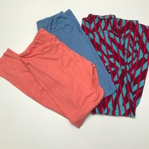 Lularoe leggings-3 pair